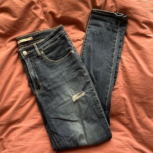 Levi’s 721 high rise skinny jeans
